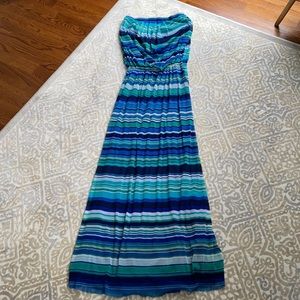 Strapless Maxi Dress